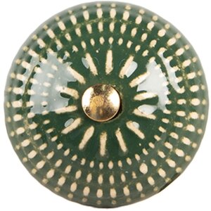 Clayre & Eef 66283 Bouton de porte céramique...