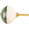 Clayre & Eef 66283 Bouton de porte céramique Ø 4x3 cm