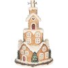 Support à sapin Clayre & Eef 5MG0093 Ø 35x57 cm Marron et Blanc