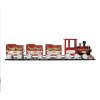 Décoration Train 58x12x14 cm Rot Clayre & Eef