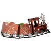 Décoration Train Clayre & Eef 79x15x37 cm Rouge