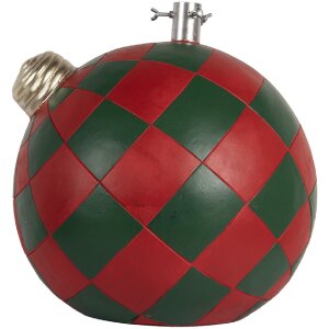 Support Sapin Noël Clayre & Eef 6MG0118 Rot Grün 42x42x43 cm