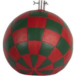 Support Sapin Noël Clayre & Eef 6MG0118 Rot Grün 42x42x43 cm