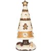 Clayre & Eef 6MG0145 Décoration Arbre de Noël Marron Beige Ø 24x51 cm