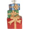 Clayre & Eef 6MG0149 Support pour Sapin Rouge et Doré