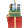 Clayre & Eef 6MG0149 Support pour Sapin Rouge et Doré