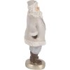 Décoration Père Noël Clayre & Eef 8x6x15 cm Gris