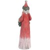 Décoration Père Noël Clayre & Eef Rouge et Vert 7x6x24 cm