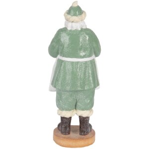 Décoration Père Noël Clayre & Eef 11x11x30 cm