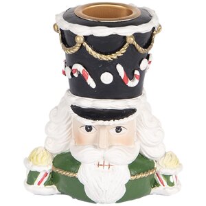 Clayre & Eef 6PR5541 Bougeoir Casse-Noix 8x6x9 cm
