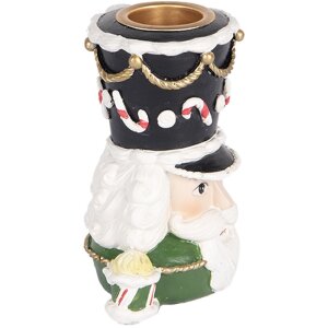 Clayre & Eef 6PR5541 Bougeoir Casse-Noix 8x6x9 cm