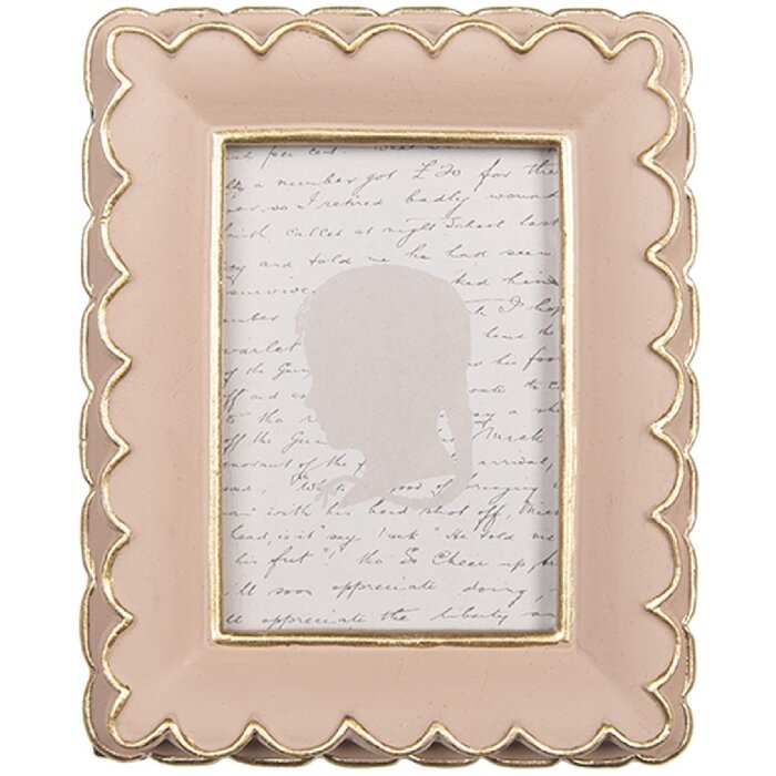 Clayre & Eef 2F1311 Cadre photo 10x2x13 cm Rose doré