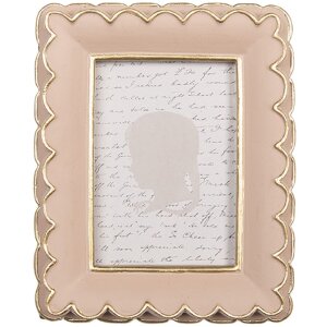 Clayre & Eef 2F1311 Cadre photo 10x2x13 cm Rose...