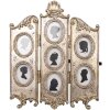 Cadre Photo Clayre & Eef 2F1323 Argent 7 Photos 4x5 cm