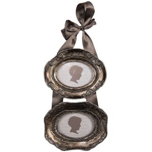 Cadre Photo Clayre & Eef 2F1331 Argenté/Marron...