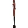 Clayre & Eef Décoration Père Noël 80 cm Rouge & Vert