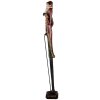 Clayre & Eef 5PR0168 Décoration Père Noël 9x7x60 cm Rouge & Vert