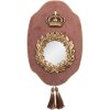 Clayre & Eef 62S333 Miroir Rose Doré 21x3x32 cm