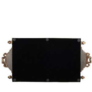 Clayre & Eef Miroir Mural 19x3x40 cm Doré