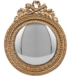 Miroir mural doré Clayre & Eef 62S337 18x3x22 cm