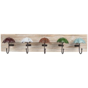 Clayre & Eef 66264 Porte-manteau mural 27x5x15 cm...