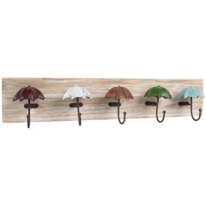 Clayre & Eef 66264 Porte-manteau mural 27x5x15 cm...