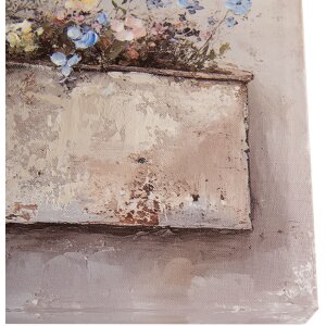 Clayre & Eef 66265 Décoration Murale 36x36 cm Beige Rose