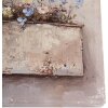 Clayre & Eef 66265 Décoration Murale 36x36 cm Beige Rose