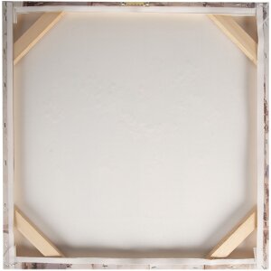 Clayre & Eef 66266 Décoration Murale Beige/Rose 51x3x51 cm