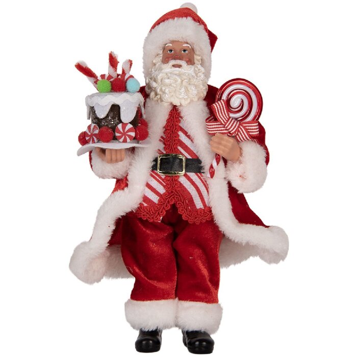 Décoration Père Noël Clayre & Eef 66325 16x8x28 cm