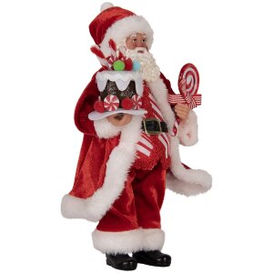 Décoration Père Noël Clayre & Eef 66325 16x8x28 cm