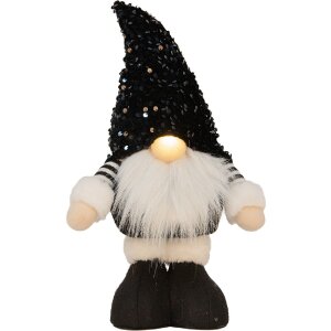 Clayre & Eef 66326 Nain Décoratif avec LED 10x15x38 cm