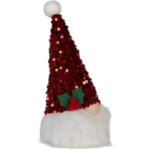 Clayre & Eef 66330 Décoration Nain LED 10x10x25 cm