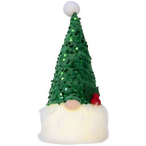 Clayre & Eef 66331 Nain Décoratif LED 10x10x25 cm