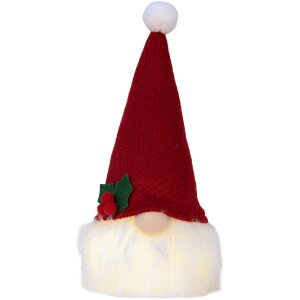 Clayre & Eef 66333 Nain décoratif LED 10x10x25 cm