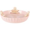 Clayre & Eef Bol Rose Brun Ø 23x7 cm