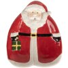 Assiette petite Clayre & Eef 20x16x4 cm Rouge