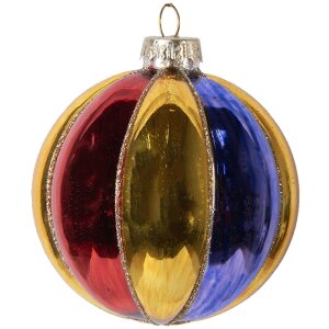 Boule de Noël Ø 8 cm Multicolore Clayre &...