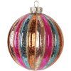 Boule de Noël Clayre & Eef Ø 10x11 cm Multicolore