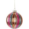 Boule de Noël Clayre & Eef Ø 10x11 cm Multicolore