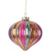 Boule de Noël Clayre & Eef Ø 10 cm Multicolore