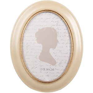 Cadre photo Clayre & Eef 2F1321 18x23 cm Beige Doré