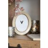 Cadre photo Clayre & Eef 2F1321 18x23 cm Beige Doré