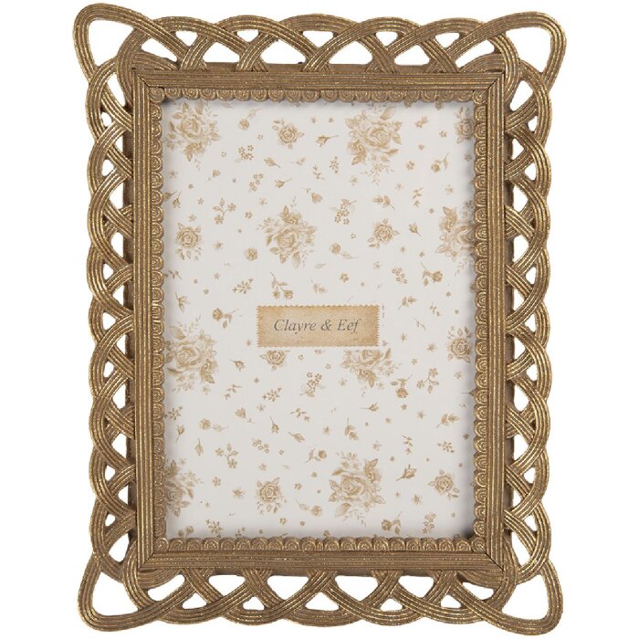 Cadre Photo Clayre & Eef 2F1350M 18x3x23 cm / 13x18 cm