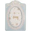 Cadre Photo Clayre & Eef 2F1358 14x21 cm Bleu-Beige 10x15 cm