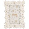 Cadre Photo Clayre & Eef 2F1360S 15x21 cm 10x15 cm Blanc Or