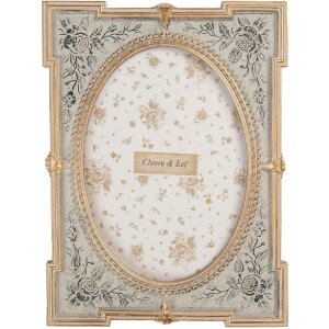 Cadre Photo Clayre & Eef 2F1365M 17x23 cm Bleu...