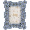 Clayre & Eef 2F1366M Cadre photo 22x3x27 cm Bleu-Vert