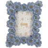 Cadre Photo Clayre & Eef 2F1366S 19x3x25 cm 10x15 cm Bleu Vert