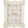 Clayre & Eef 2F1371M Cadre Photo 19x24 cm Blanc 13x18 cm